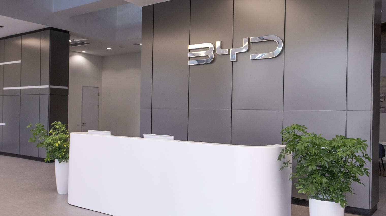Construction of a BYD car dealership — photo 9
