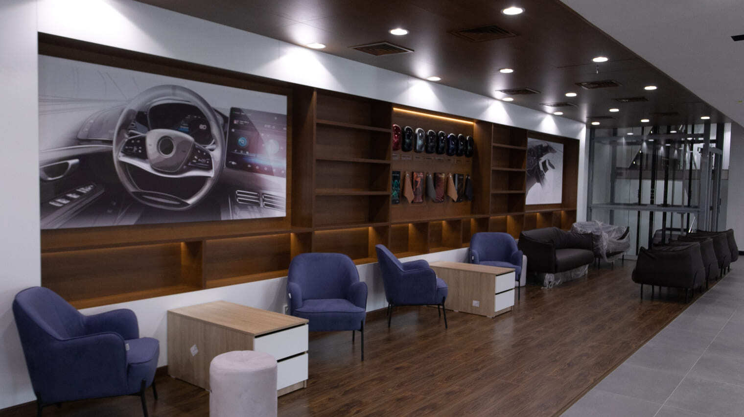 Construction of a BYD car dealership — photo 2