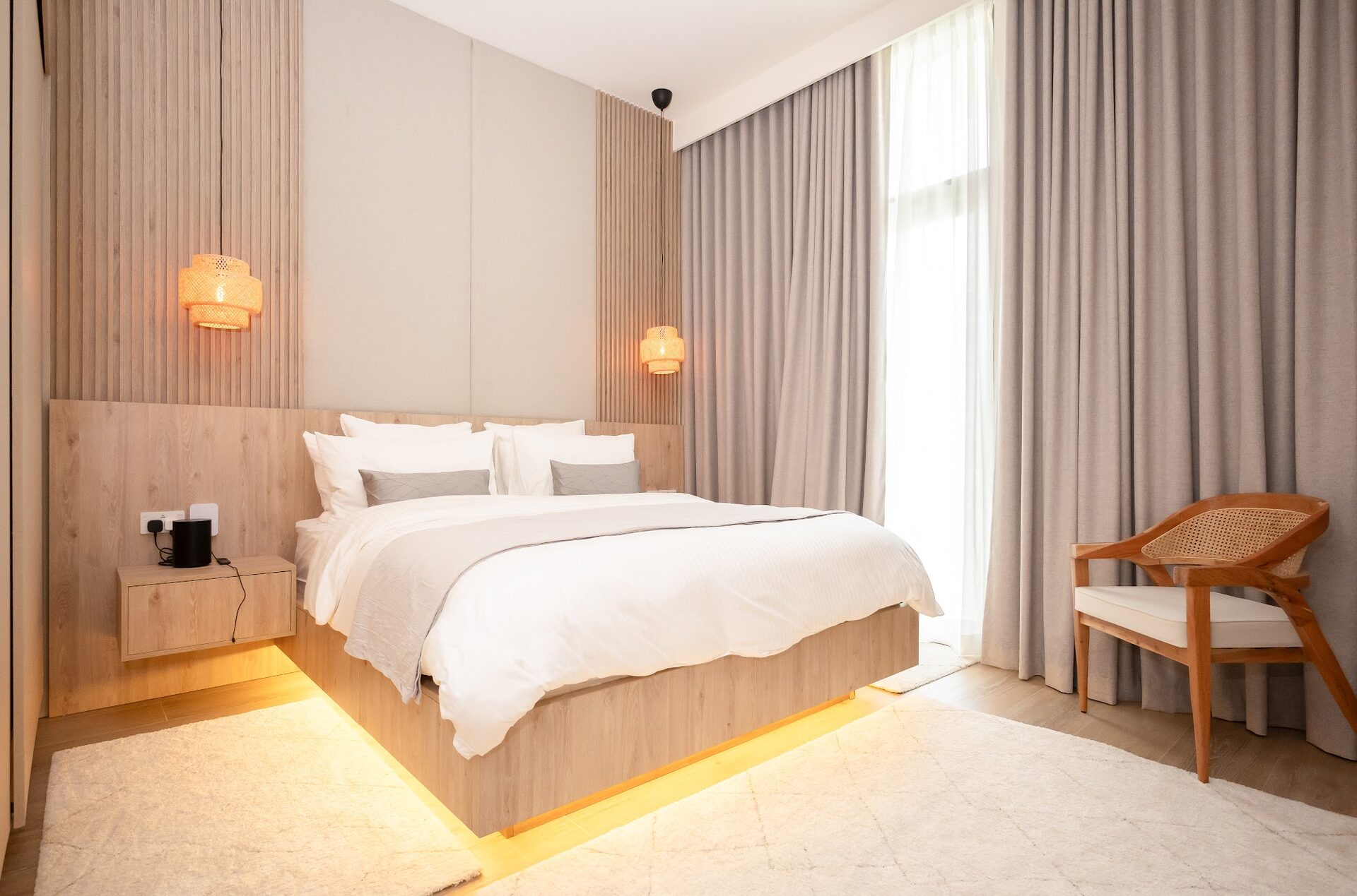 Villa renovation in Dubai — bedroom